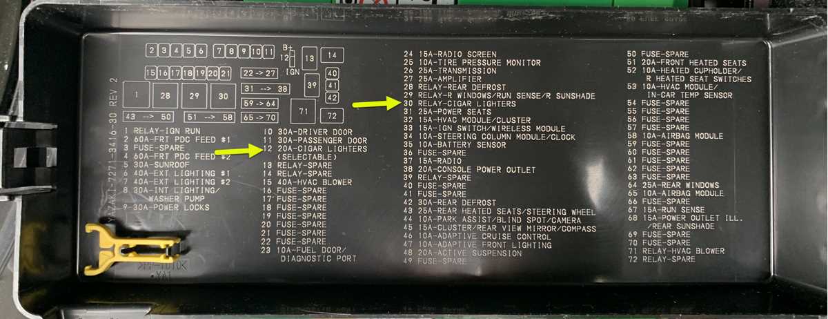 2014 charger fuse box diagram