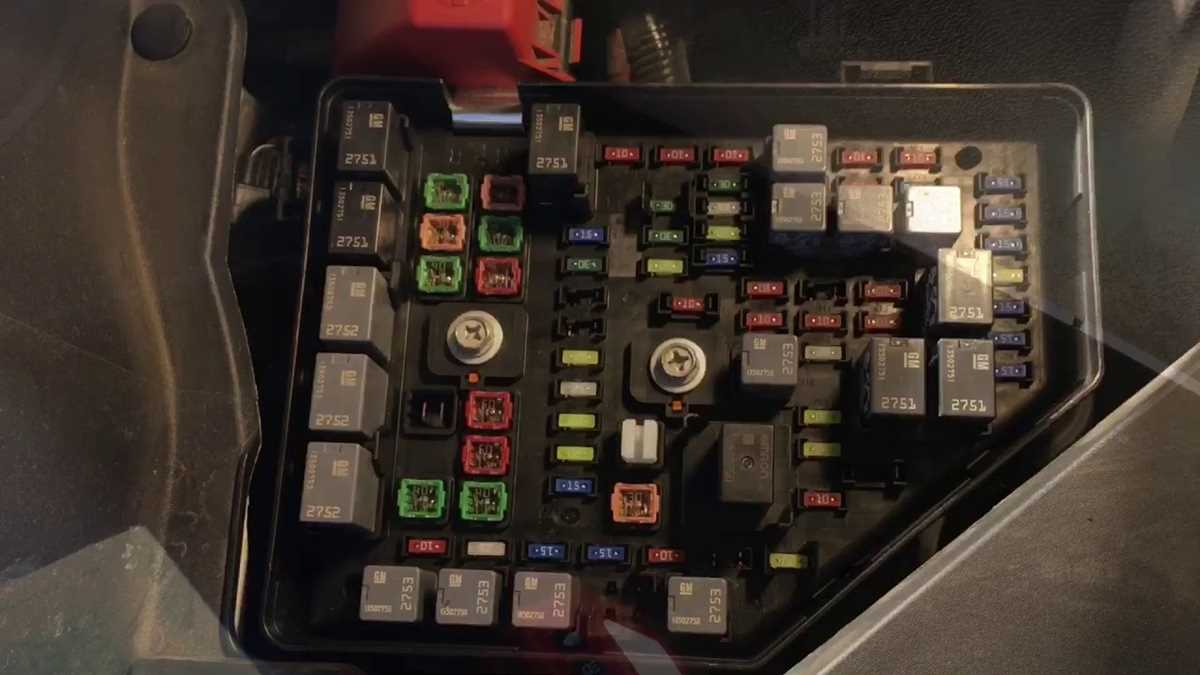 2014 gmc acadia fuse box diagram