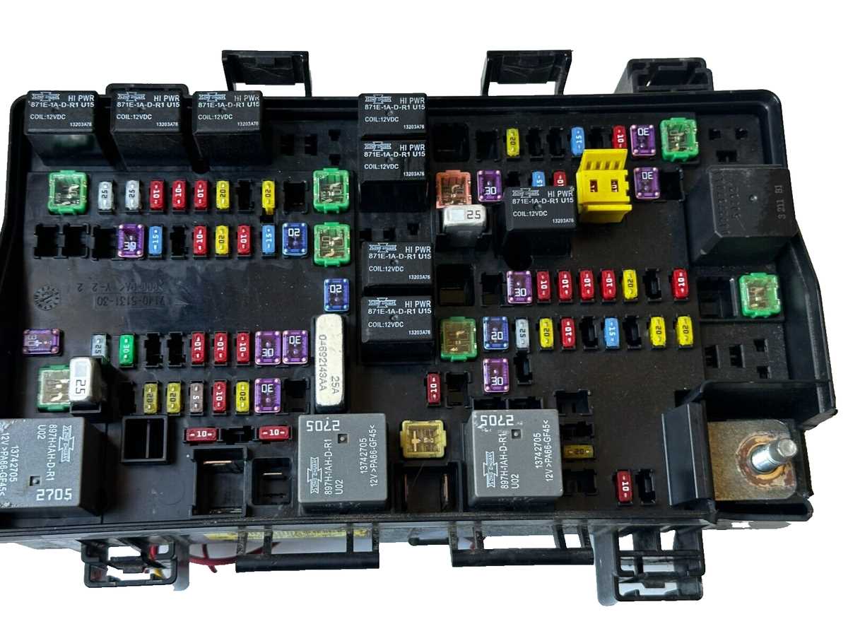 2014 grand caravan fuse box diagram