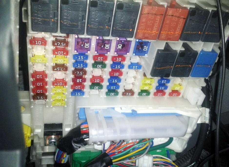 2014 honda jazz fuse box diagram