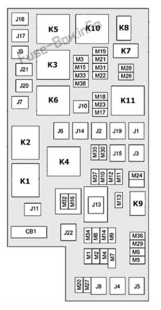 2014 jeep wrangler fuse diagram