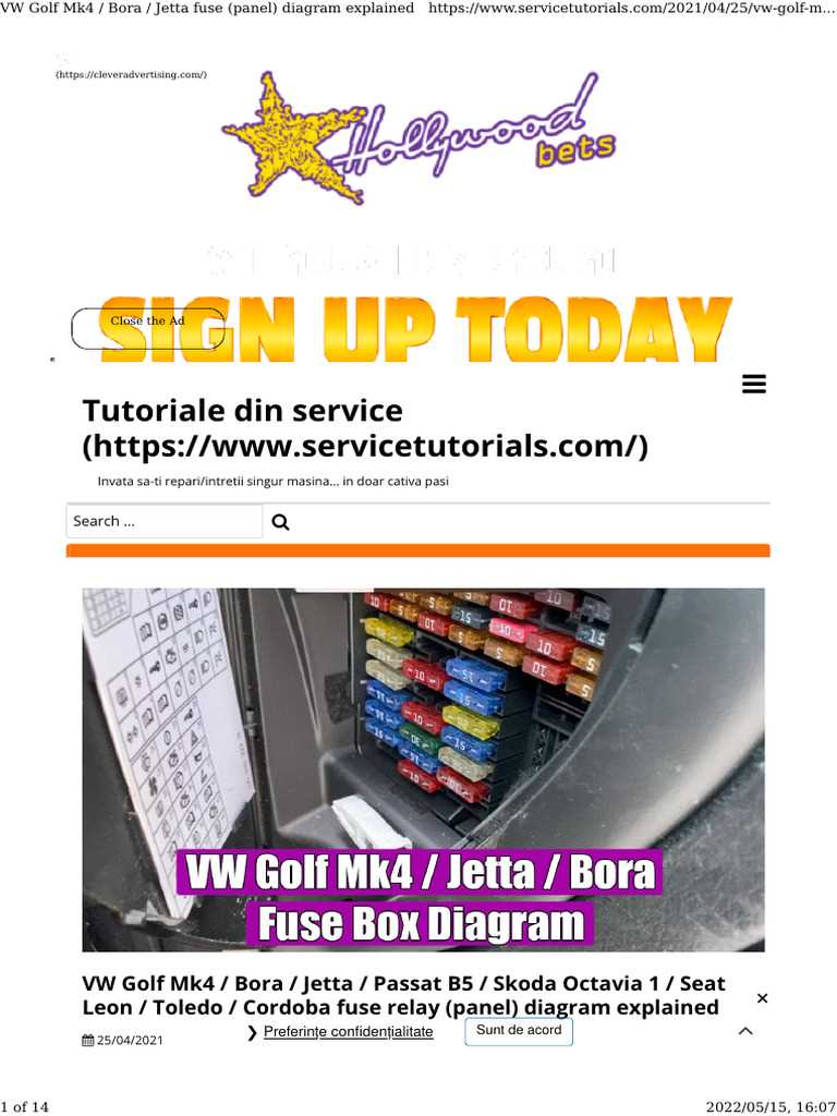 2014 jetta se 1.8 t fuse box diagram