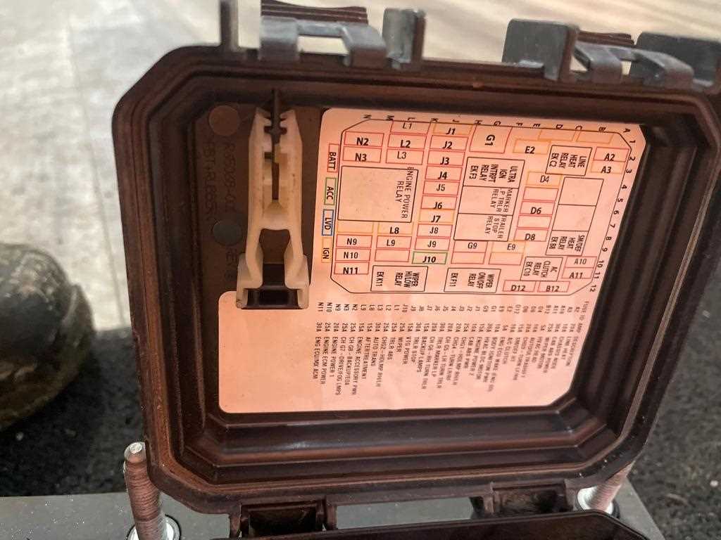 2014 kenworth t680 fuse panel diagram