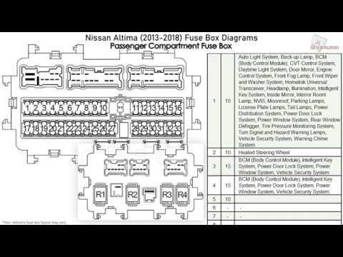2014 nissan altima fuse diagram