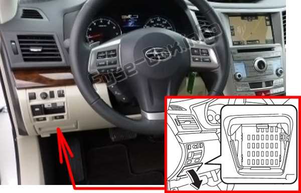 2014 subaru outback fuse box diagram