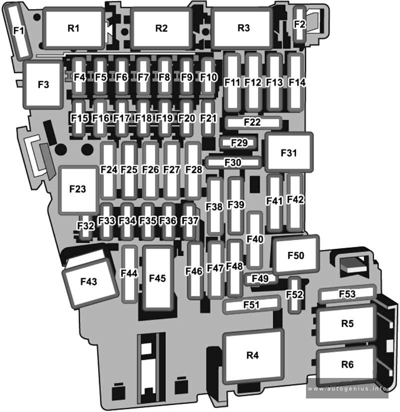 2014 vw tiguan fuse box diagram