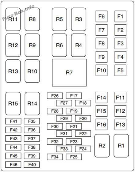 2014 fiesta fuse box diagram