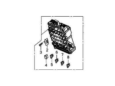 2014 honda civic si fuse box diagram