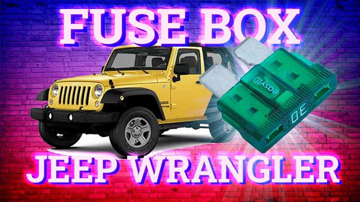 2014 jeep wrangler fuse diagram