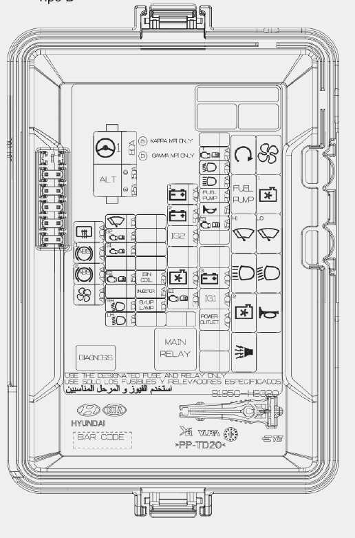 2014 kia rio fuse box diagram