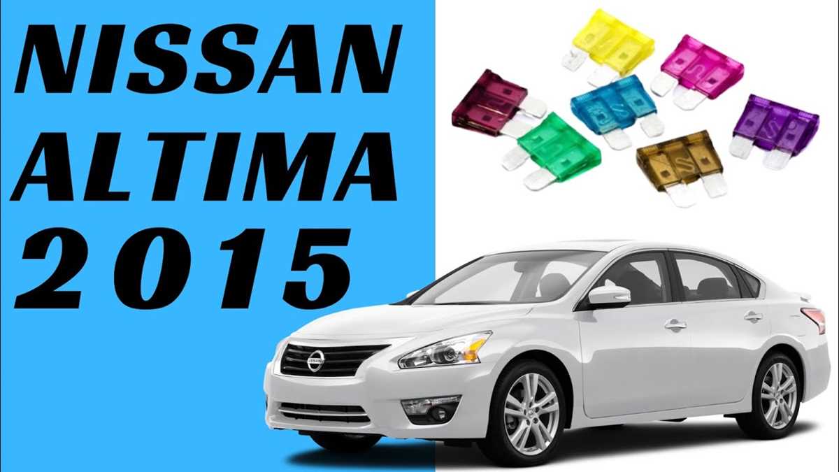 2014 nissan altima 2.5 s fuse box diagram