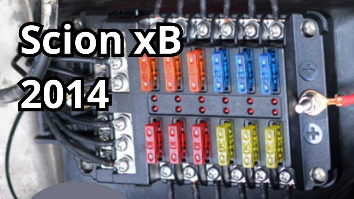 2014 scion xb fuse box diagram