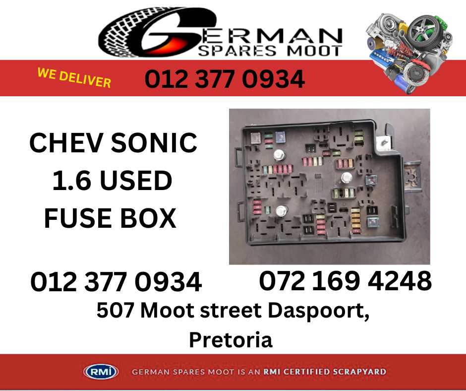 2015 chevy sonic fuse box diagram