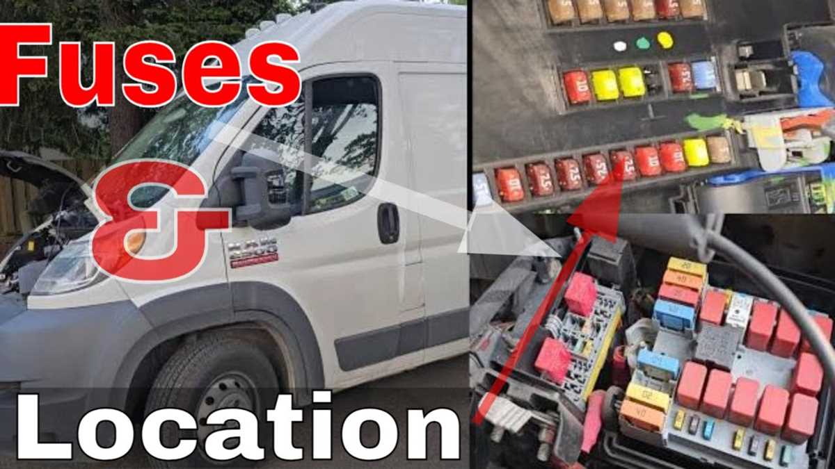 2015 dodge promaster fuse diagram
