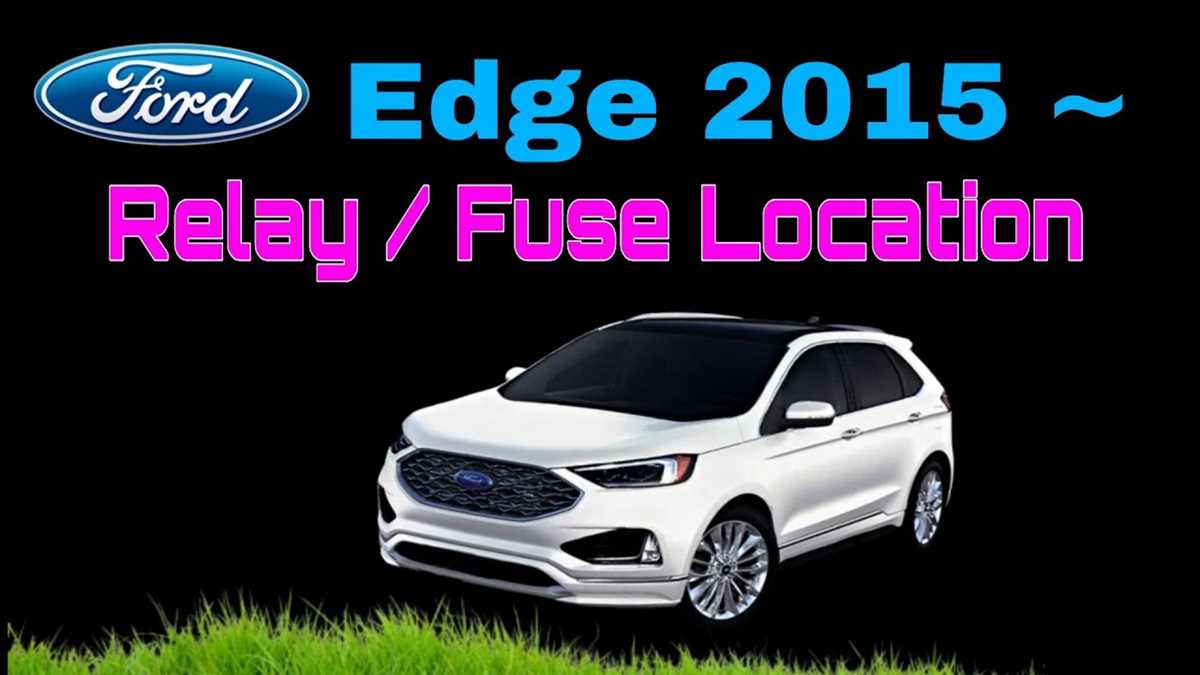 2015 ford edge fuse box diagram