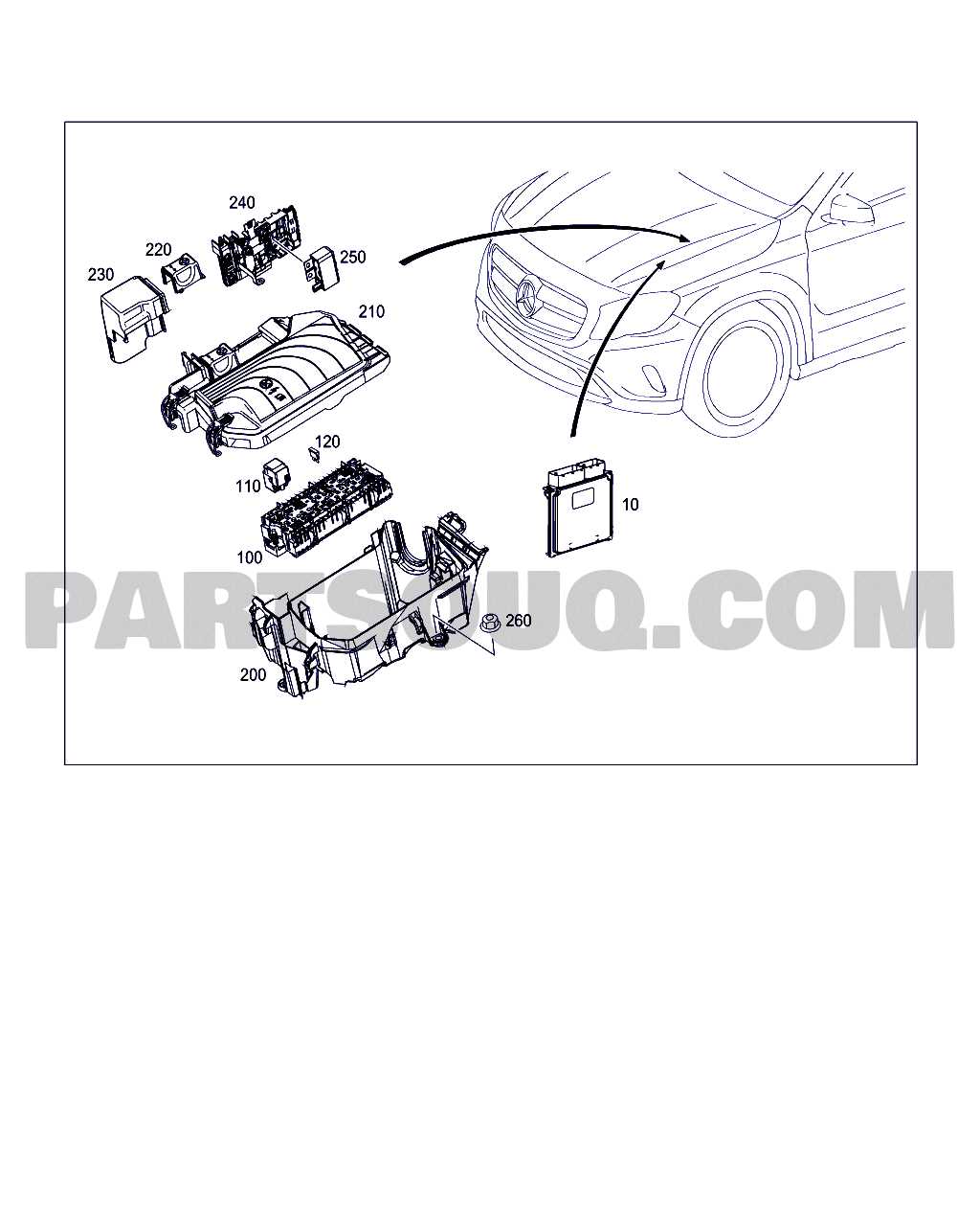 2015 gla 250 fuse box diagram