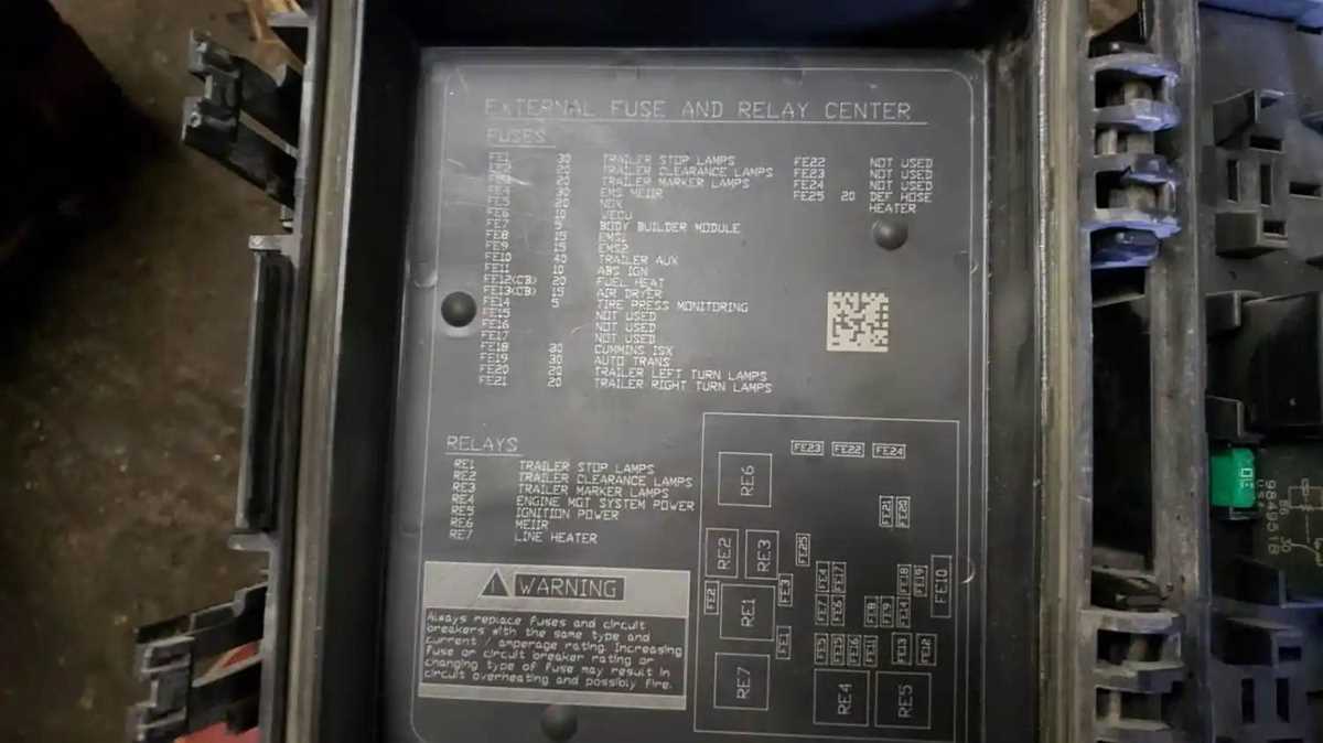 2015 mack truck fuse box diagram