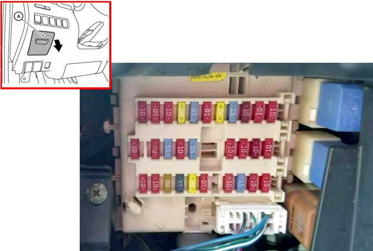 2015 nissan sentra fuse box diagram