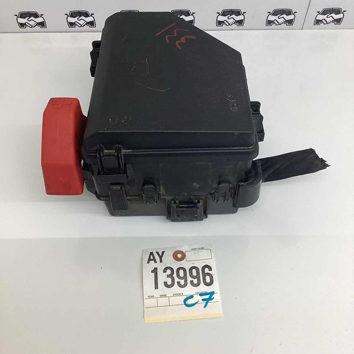 2016 buick enclave fuse box diagram