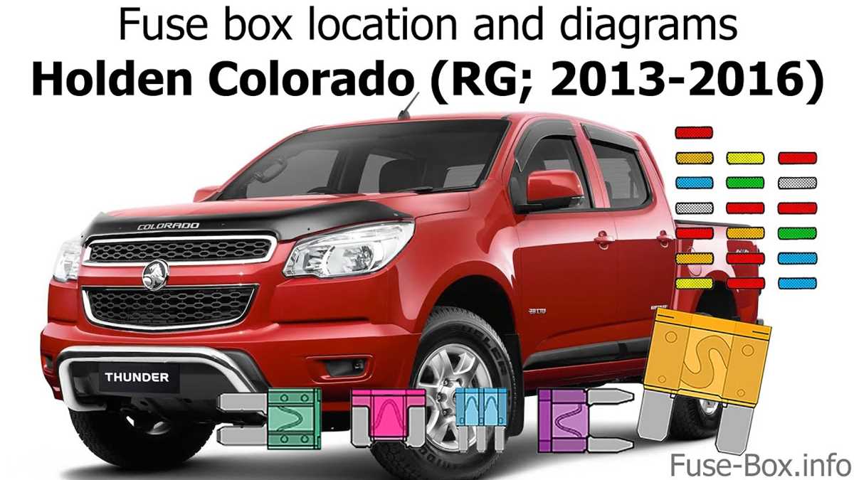 2016 chevrolet colorado fuse box diagram