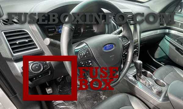 2016 ford explorer fuse panel diagram