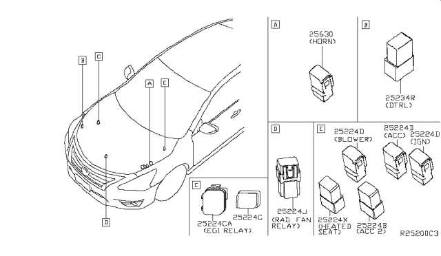 2016 nissan sentra fuse diagram