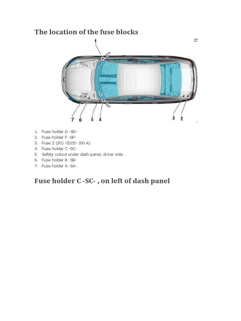 2016 vw passat fuse box diagram
