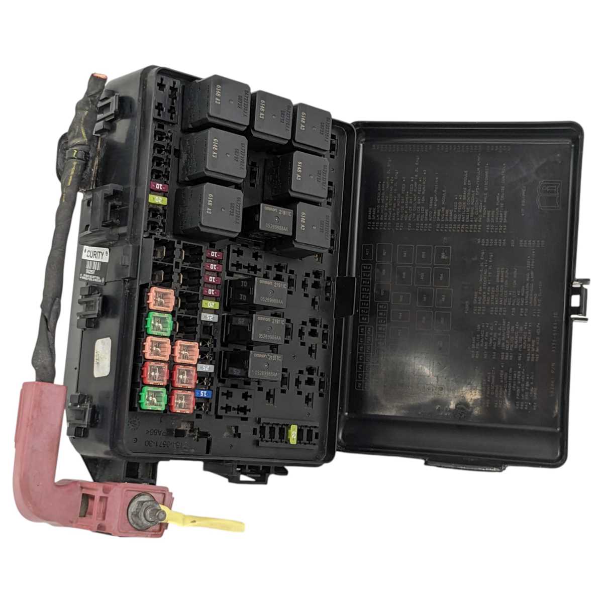 2016 challenger fuse box diagram