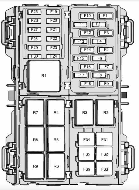 2016 fiesta fuse box diagram