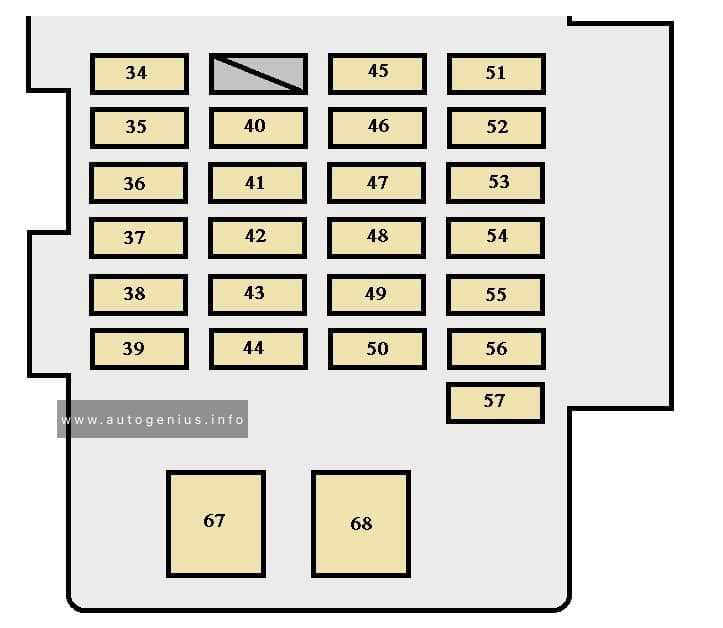 2016 highlander fuse box diagram
