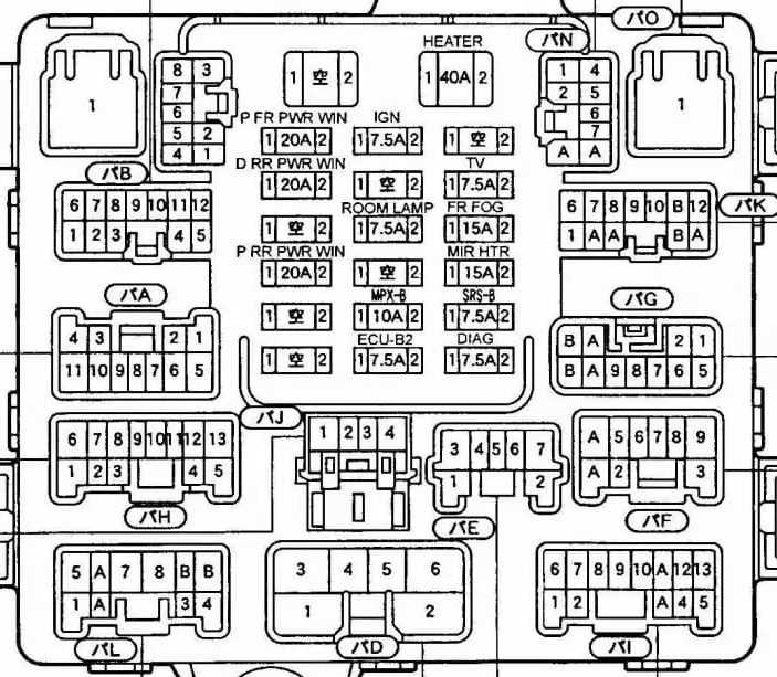 2016 lexus is200t fuse box diagram