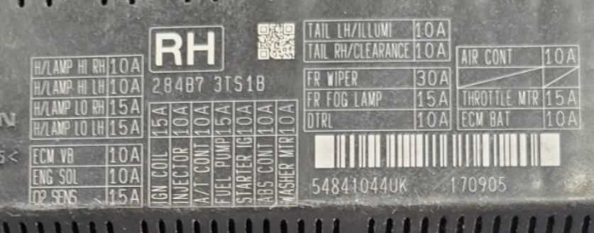 2016 maxima fuse box diagram