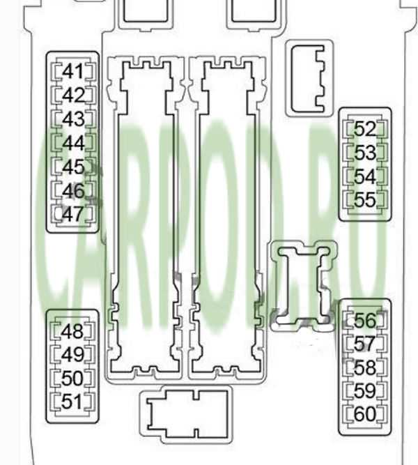 2016 nissan murano fuse box diagram