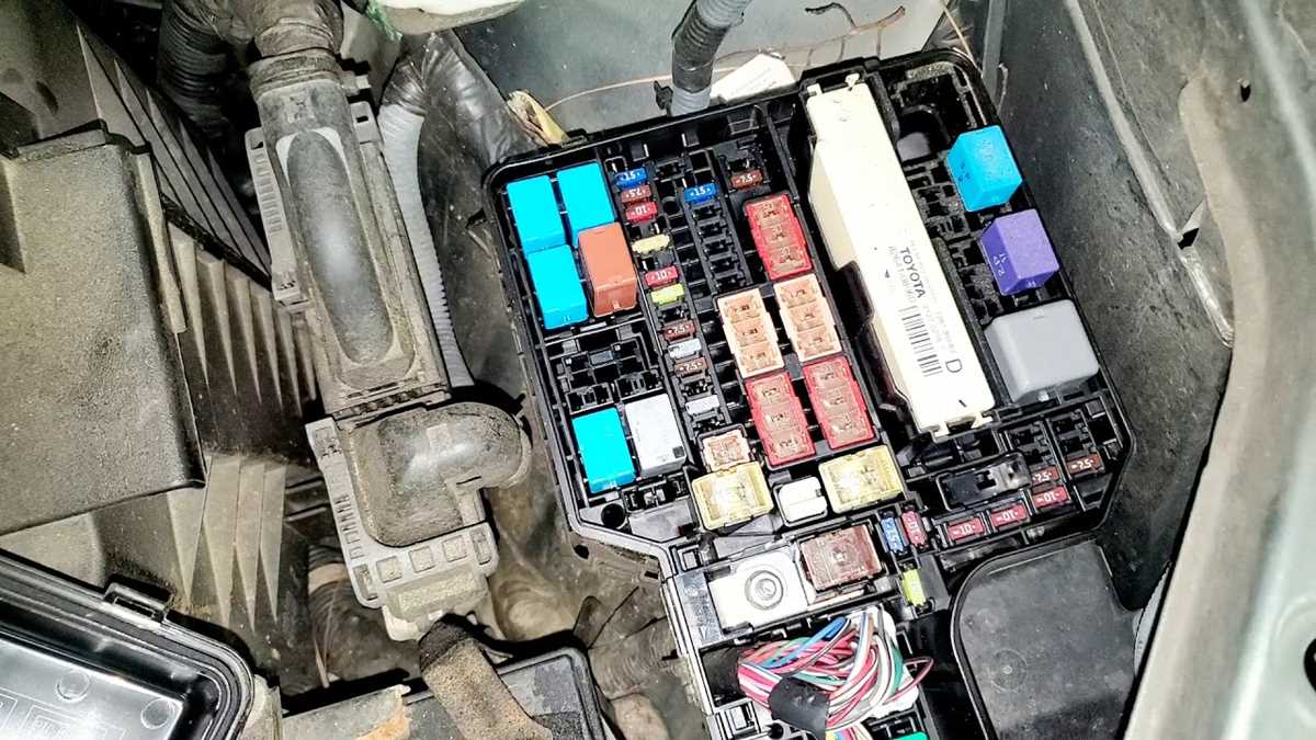 2016 toyota sienna fuse box diagram