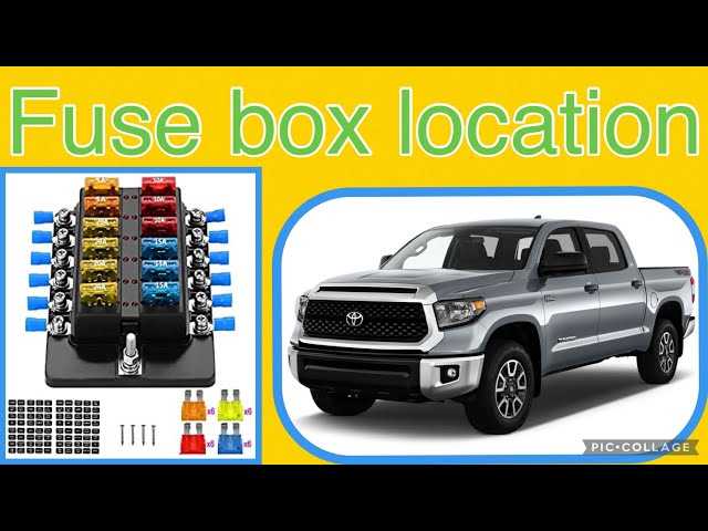 2016 toyota tundra fuse diagram