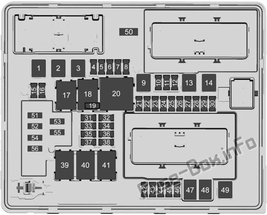 2017 cadillac ats fuse box diagram