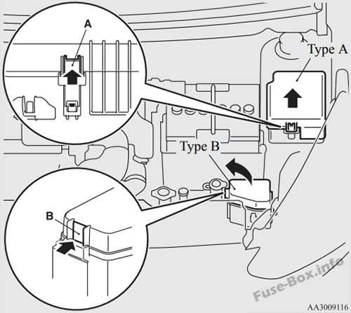 2017 mitsubishi mirage fuse box diagram