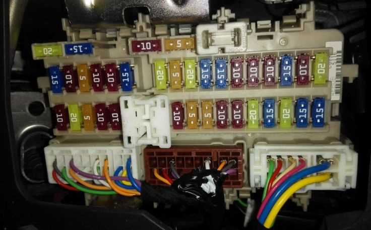2017 nissan rogue fuse diagram