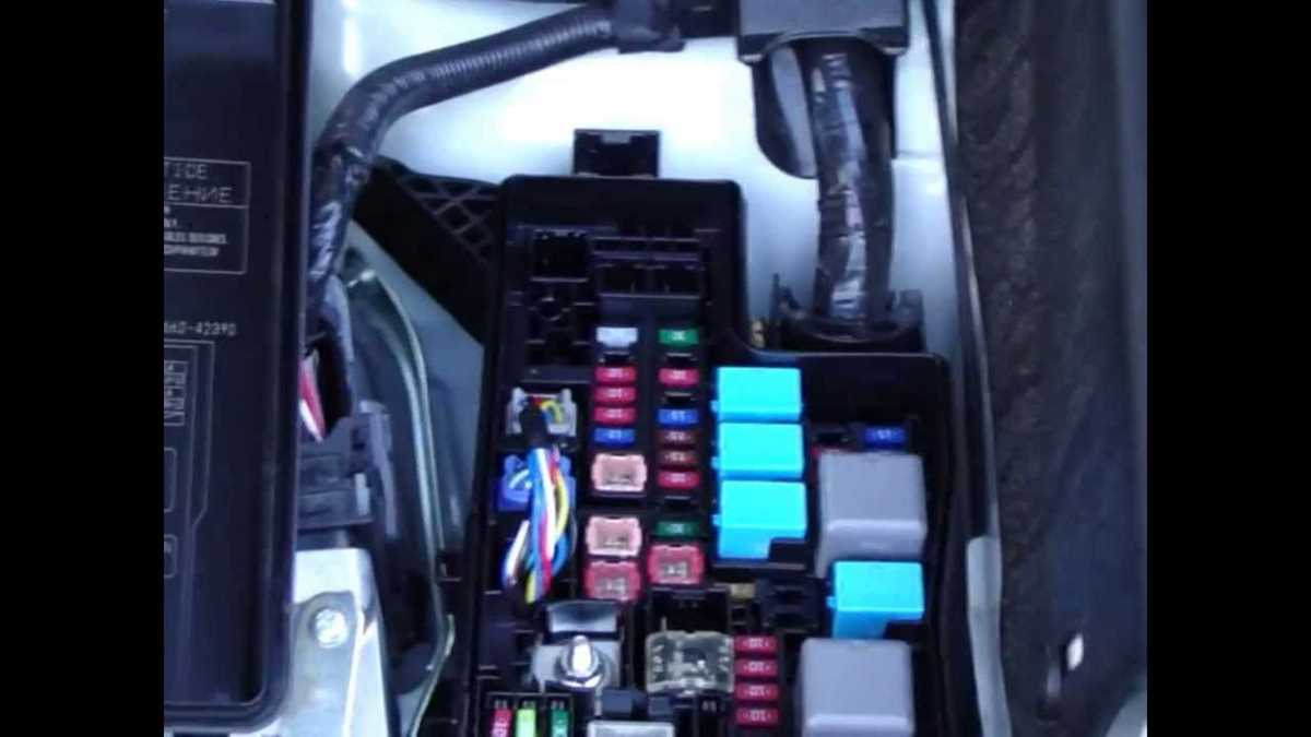 2017 toyota rav4 fuse box diagram