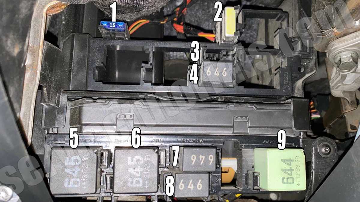 2017 vw passat fuse box diagram under hood