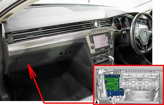 2017 vw passat fuse diagram
