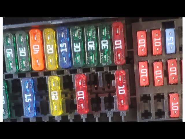 2017 vw passat interior fuse box diagram