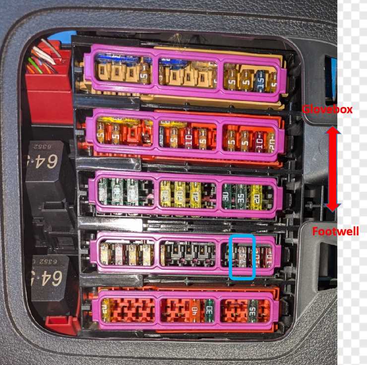 2017 audi q5 fuse box diagram