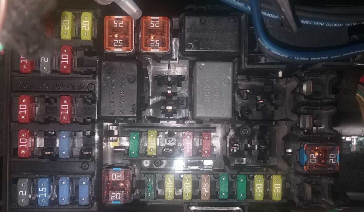 2017 chevy sonic fuse box diagram