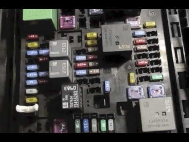 2017 chevy traverse fuse diagram