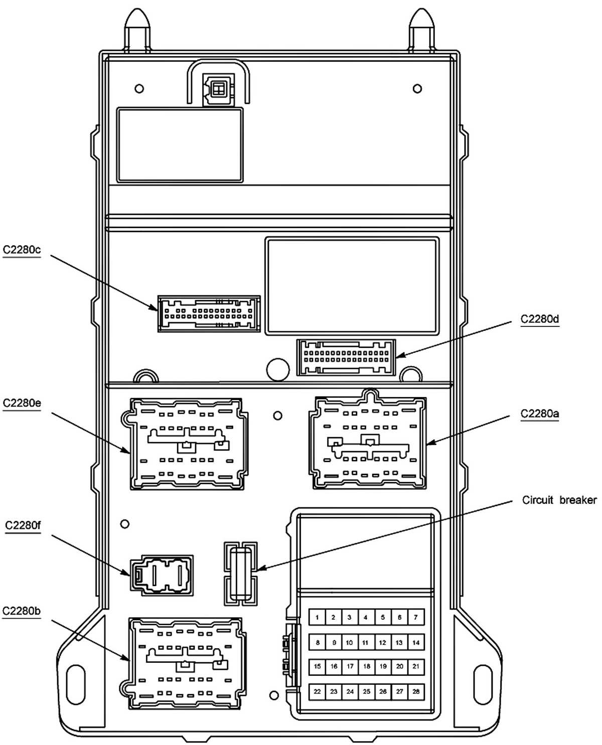 2017 lincoln mkz fuse box diagram