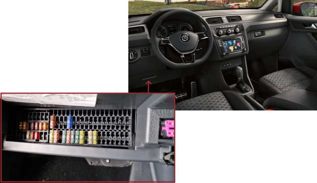 2017 vw caddy fuse box diagram