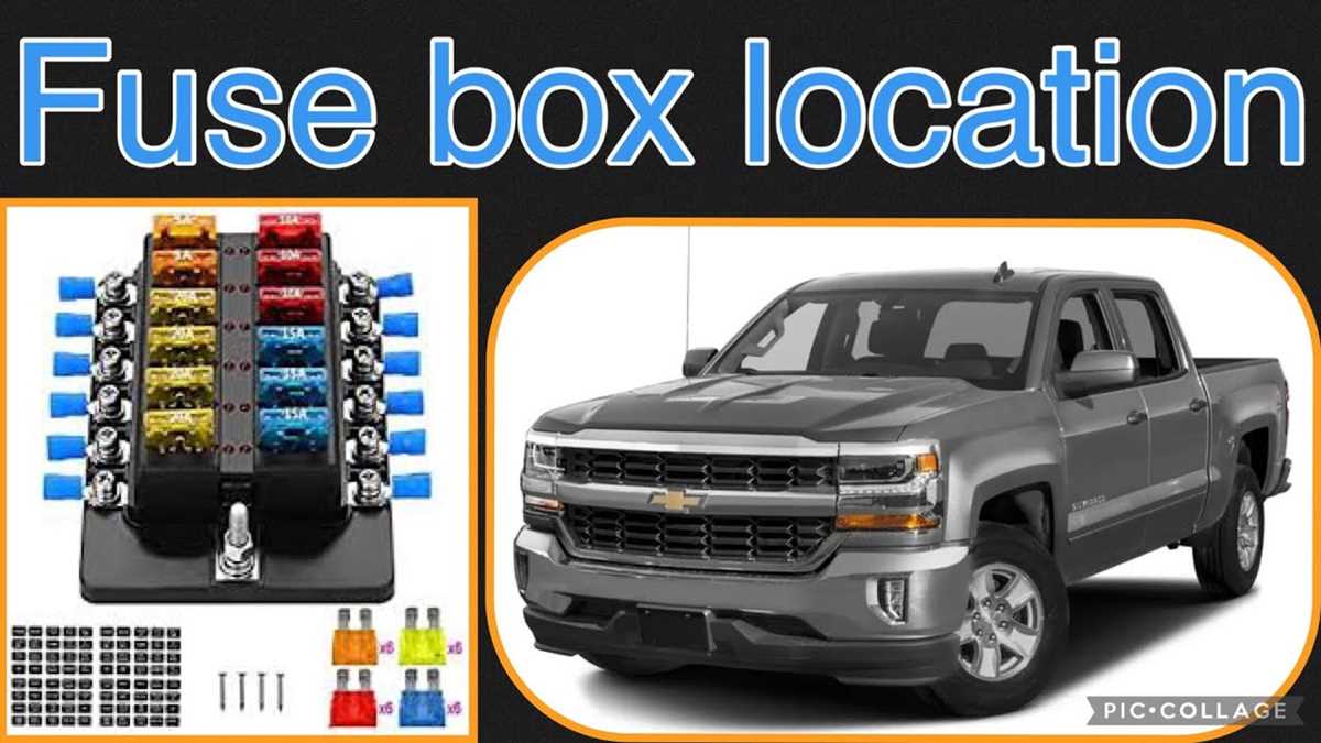 2018 chevy silverado fuse box diagram