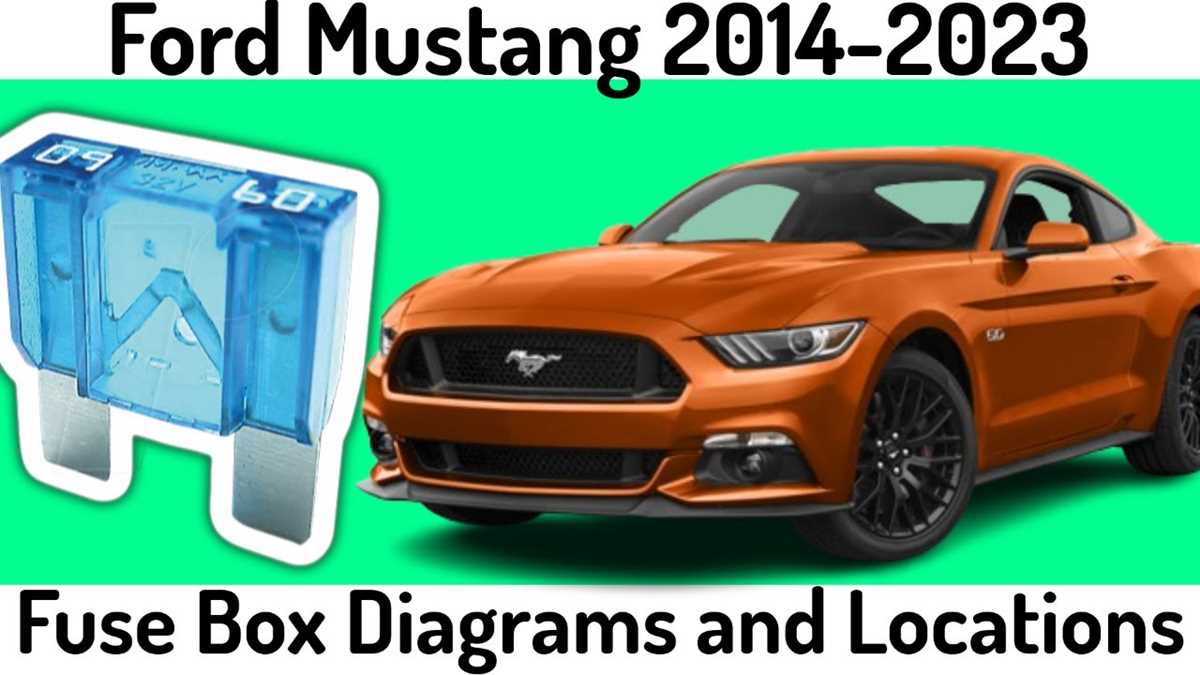 2018 ford mustang fuse box diagram