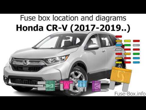 2018 honda cr v fuse box diagram